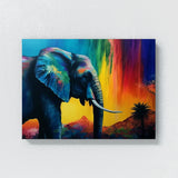 Elephant Vibrant Jungle 24 Wall Art