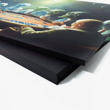 Aliens Poker Chess 3 Wall Art