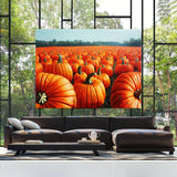Black Cat Pumpkin 10 Wall Art