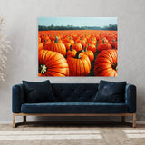 Black Cat Pumpkin 10 Wall Art