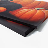 Black Cat Pumpkin 2 Wall Art