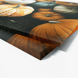 Black Cat Pumpkin 8 Wall Art