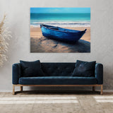 Boat Beach 10 Wall Art