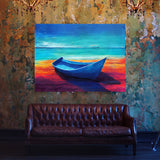 Boat Beach 14 Wall Art