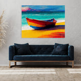 Boat Beach 16 Wall Art