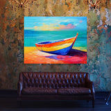 Boat Beach 18 Wall Art