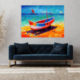 Boat Beach 19 Wall Art