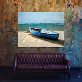 Boat Beach 5 Wall Art