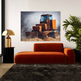 Bulldozer 3 Wall Art