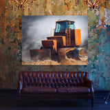 Bulldozer 3 Wall Art