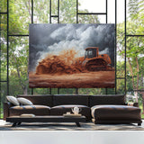 Bulldozer 4 Wall Art