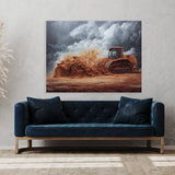 Bulldozer 4 Wall Art