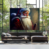 Christmas Santa Claus Reindeer 15 Wall Art