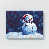 Christmas Snowman 3 Wall Art