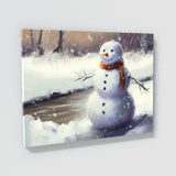 Christmas Snowman 9 Wall Art