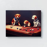 Dogs Poker Chess 1 Wall Art