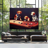 Dogs Poker Chess 1 Wall Art