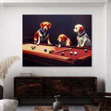 Dogs Poker Chess 1 Wall Art