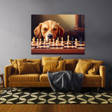 Dogs Poker Chess 2 Wall Art