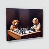 Dogs Poker Chess 3 Wall Art