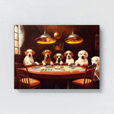 Dogs Poker Chess 5 Wall Art