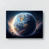 Earth Planet 6 Wall Art