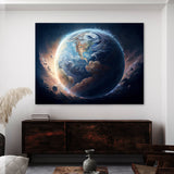 Earth Planet 6 Wall Art