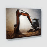Excavator 2 Wall Art