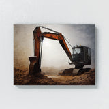 Excavator 2 Wall Art