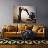 Excavator 2 Wall Art