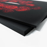 Lips Flowers Wall Art