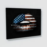 Lips Usa Wall Art