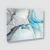 Marble Abstract Blue Wall Art