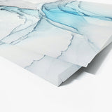 Marble Abstract Blue Wall Art