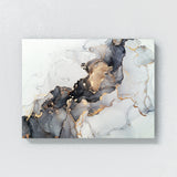 Marble Grey Gold Wall Art
