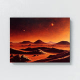 Mars Planet 3 Wall Art