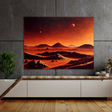 Mars Planet 3 Wall Art