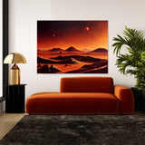 Mars Planet 3 Wall Art