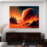 Mars Planet 4 Wall Art