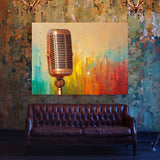 Microphone Shure 5 Wall Art