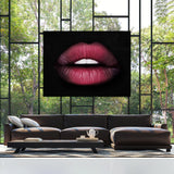 Red Lips Wall Art
