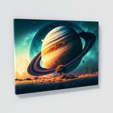 Saturn Planet 3 Wall Art