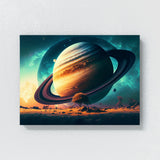 Saturn Planet 3 Wall Art
