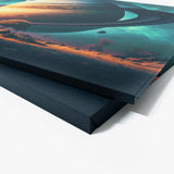 Saturn Planet 3 Wall Art