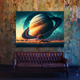 Saturn Planet 3 Wall Art