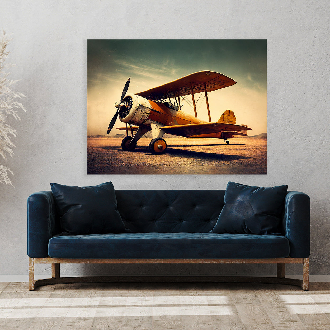 Vintage Airplane 2 Wall Art