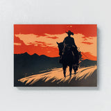 Western Cowboy 3 Wall Art