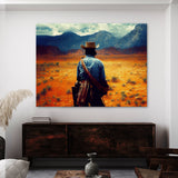 Western Cowboy 44 Wall Art