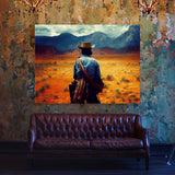 Western Cowboy 44 Wall Art