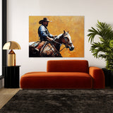Western Cowboy 48 Wall Art